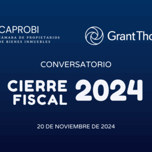 Conversatorio "Cierre Fiscal 2024"