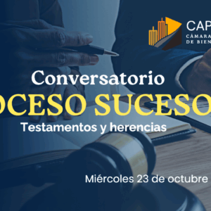 Conversatorio "Proceso Sucesorio: Testamentos y herencias"